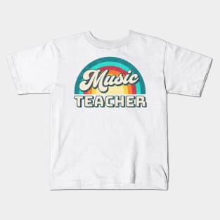 Music Teacher Kids T-Shirt